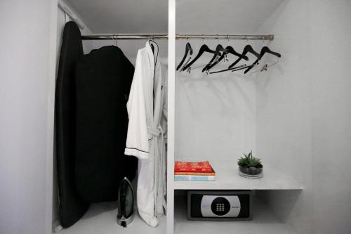 Habitación Deluxe con 2 camas queen del hotel Belleclaire