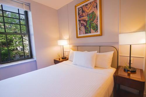Habitación Deluxe - 1 cama queen del hotel Belleclaire. Foto 1