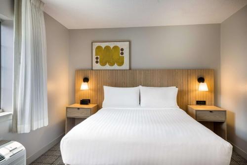Estudio con cama extragrande del hotel Sonesta Simply Suites Jersey City. Foto 2