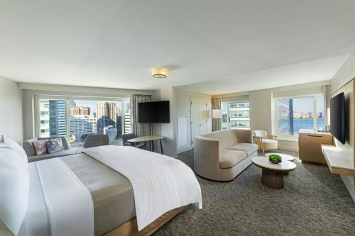 Suite Junior del hotel Westin Jersey City Newport. Foto 1