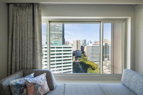 Traditional Double Room with Two Double Beds, Limited View and Adapted Tub - Mobility Accessible del hotel Westin Jersey City Newport