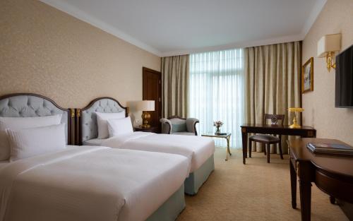 Habitación Doble Deluxe del hotel Rixos Almaty