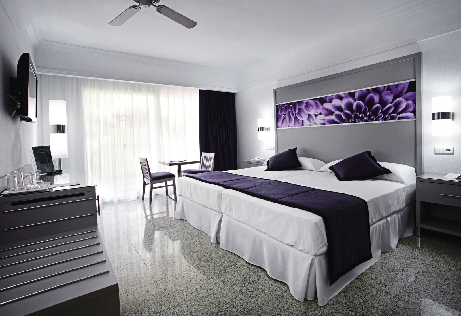 Habitación doble Vista Parcial Mar del hotel Riu Nautilus - Adults Only