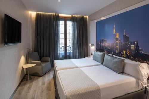 Habitación Doble Superior del hotel Catalonia Gran Vía Bcn. Foto 3