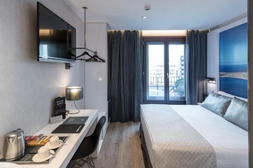 Habitación Doble con Terraza del hotel Catalonia Gran Vía Bcn