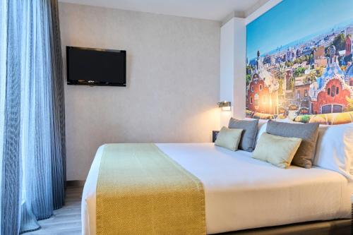 Suite con piscina privada del hotel Catalonia Gran Vía Bcn