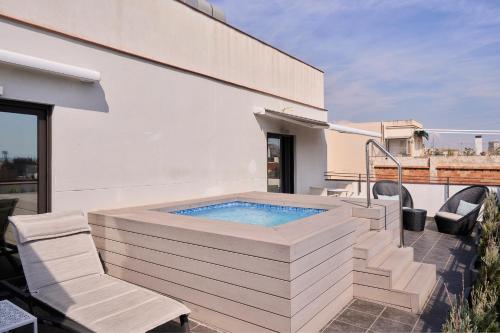 Suite con piscina privada del hotel Catalonia Gran Vía Bcn. Foto 5