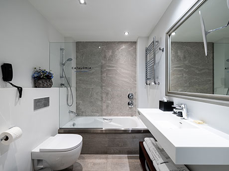 Habitación doble Balcón o Terraza del hotel Catalonia Passeig De Gràcia