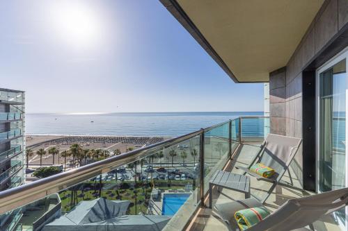 Suite Sol con vistas frontales al mar del hotel Sol Principe