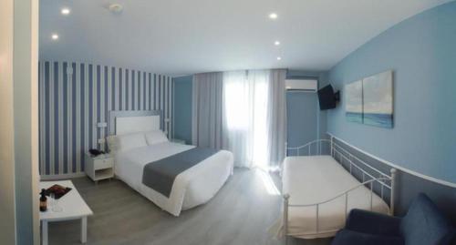 Suite Junior con terraza del hotel La Barracuda