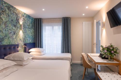 Habitación Triple del hotel Albe Saint-michel. Foto 6