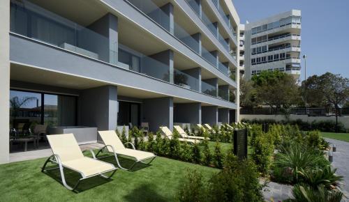 Junior suite Vista Mar Balcón o Terraza 1 Cama queen 2 sofás camas del hotel Medplaya Hotel Pez Espada. Foto 8
