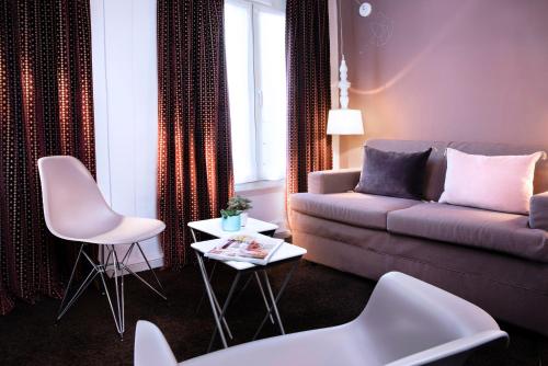 Suite Junior con acceso a la sauna del hotel Marais HÔme. Foto 2