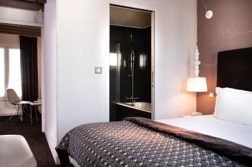 Suite Junior con acceso a la sauna del hotel Marais HÔme. Foto 4