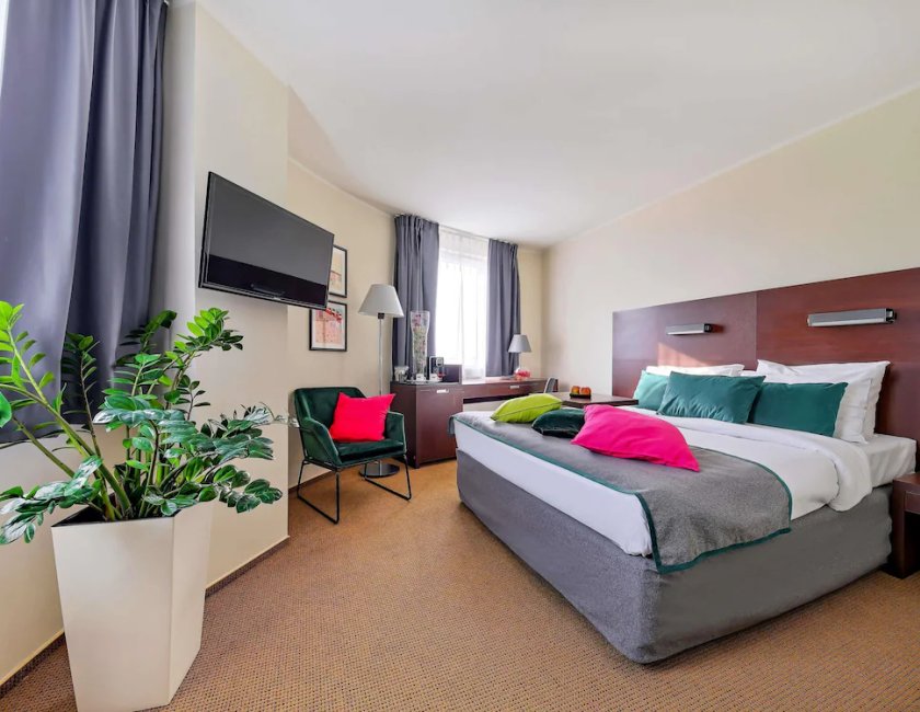 Habitación clásica, 1 cama de matrimonio del hotel Mercure Warszawa Airport