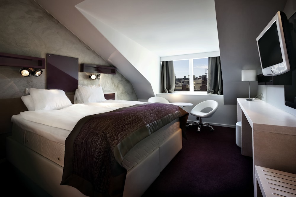 Habitación Doble Estándar del hotel Ibis Styles Stockholm Odenplan. Foto 1