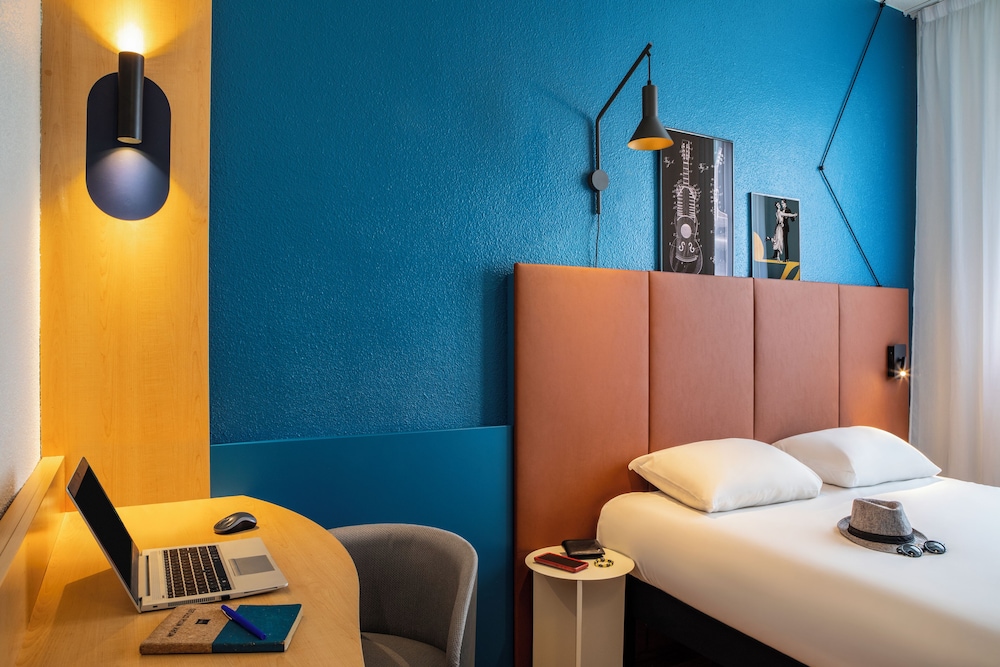 Habitación estándar, 1 cama doble del hotel Ibis Paris Ornano Montmartre Nord 18ème. Foto 4