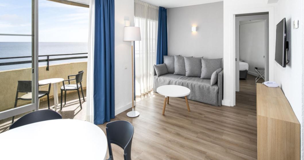 Apartamento Vista Mar 2 habitaciones del hotel Sol Puerto Marina