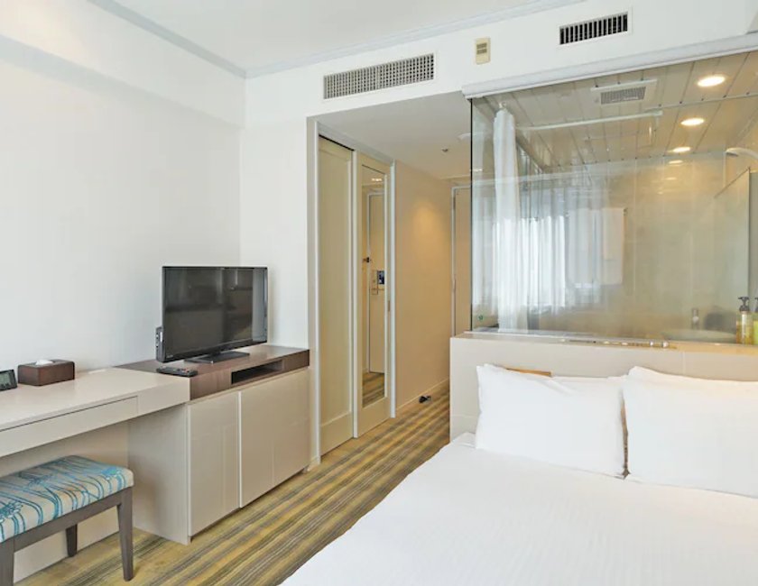 Habitación estándar doble, no fumadores (Semi Double) del hotel Chisun Grand Takayama. Foto 4