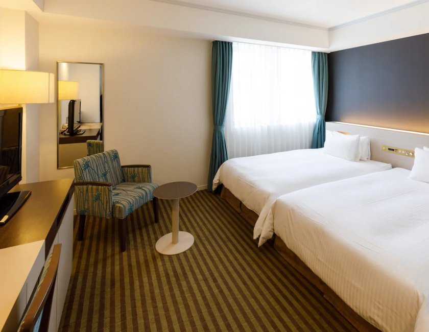 Habitación estándar con 2 camas individuales, no fumadores del hotel Chisun Grand Takayama