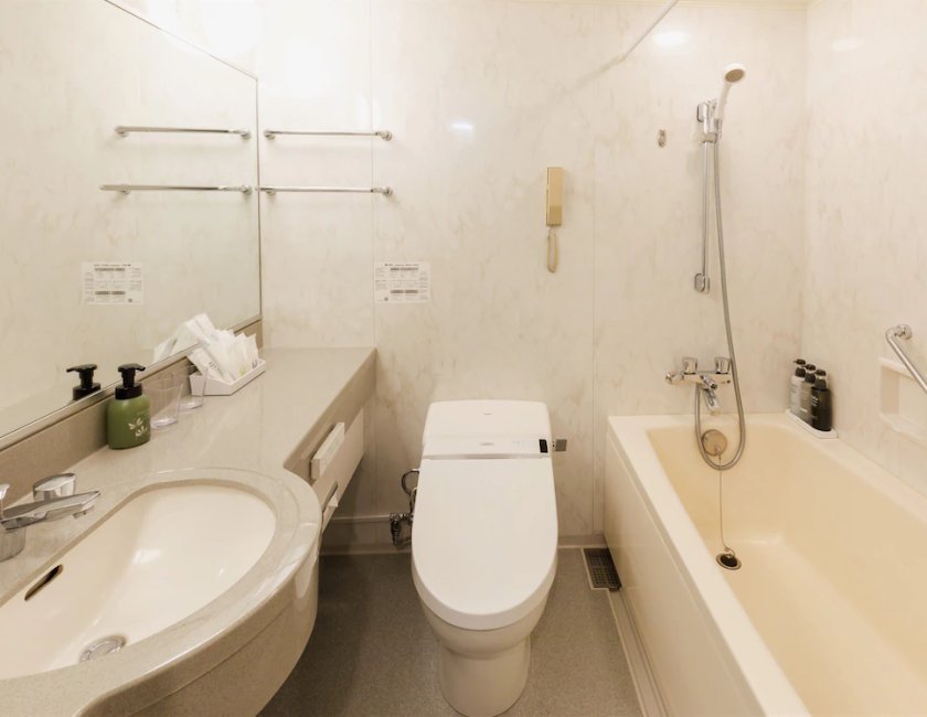Habitación Grand con 2 camas individuales, no fumadores del hotel Chisun Grand Takayama. Foto 3