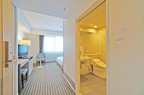 Habitación Doble adaptada para personas con discapacidad - 2 camas del hotel Chisun Grand Takayama. Foto 3