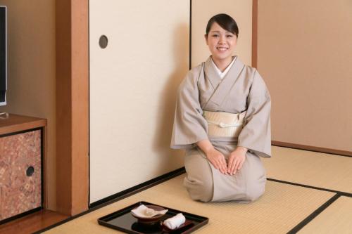 Habitación Estándar de estilo japonés - No fumadores del hotel Honjin Hiranoya Kachoan. Foto 3