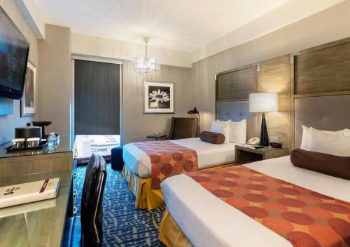 Habitación Doble con 2 camas dobles - No fumadores del hotel Robert Treat Hotel. Foto 4