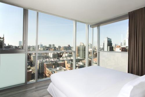 Estudio Corner con cama grande del hotel Hotel on Rivington