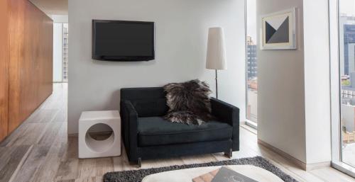 Estudio Corner con cama grande del hotel Hotel on Rivington. Foto 3