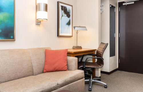 Habitación con 2 camas grandes del hotel Hyatt Place New York Midtown South. Foto 5