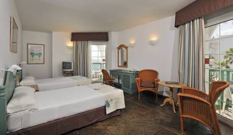 Habitación doble Vista Parcial Mar del hotel Sol Los Fenicios