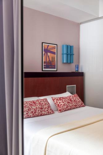 Habitación Doble Estándar del hotel Moderno Roma. Foto 2