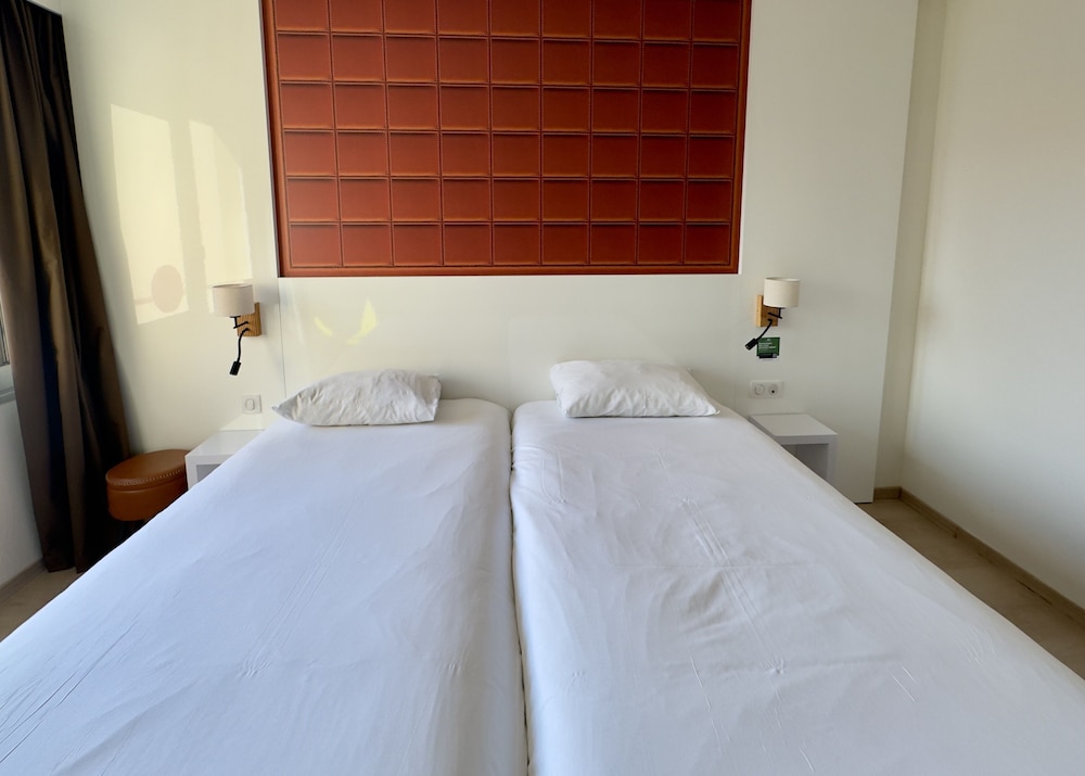 Habitación estándar con 2 camas individuales del hotel Ibis Styles Bordeaux Saint Médard