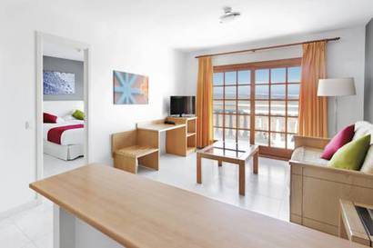 Apartamento Vista Mar 2 habitaciones del hotel Elba Castillo San Jorge & Antigua Suite Hotel