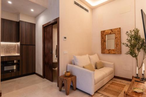 Apartamento 1 Cama king 1 habitación del hotel At Apartamentos Y Vtv Conde De Torrejon 10. Foto 3