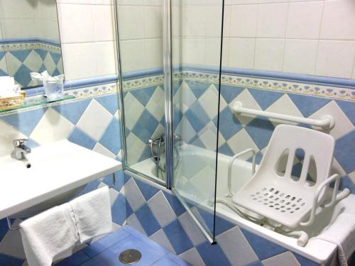 Habitación Doble adaptada para personas con movilidad reducida del hotel Goya