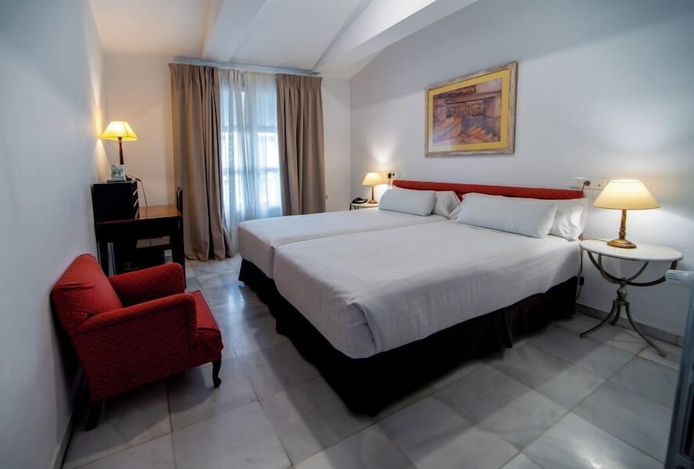 Habitación estándar con 1 cama doble o 2 individuales del hotel Simón