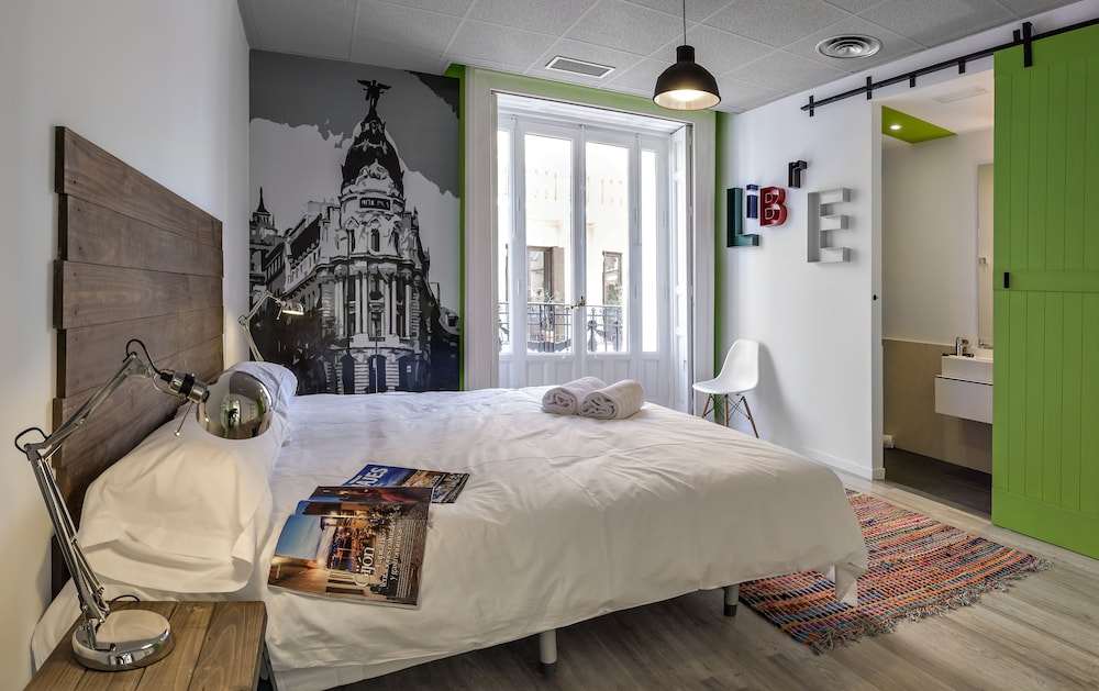 Double Room Ensuite del hotel Safestay Madrid Central