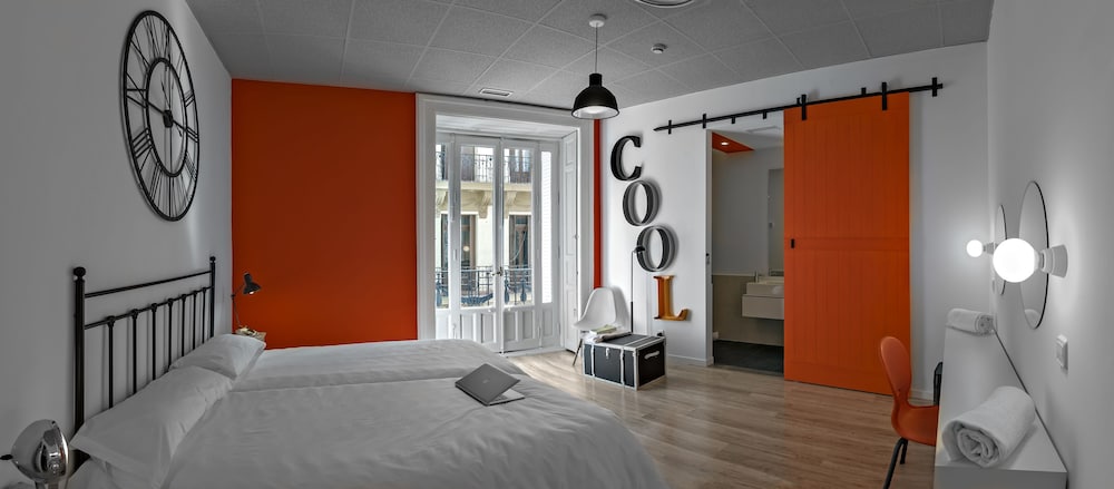 Double Room Ensuite del hotel Safestay Madrid Central. Foto 1