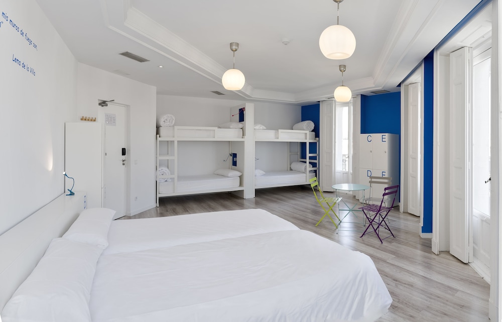 Bed in 6 - Bed Mixed Dorm Ensuite del hotel Safestay Madrid Central. Foto 1