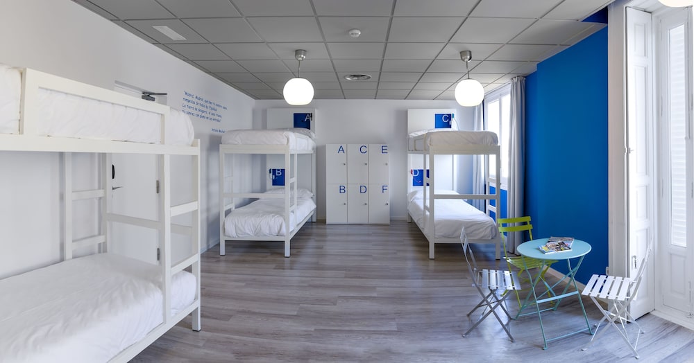 Bed in 6 - Bed Mixed Dorm Ensuite del hotel Safestay Madrid Central. Foto 2