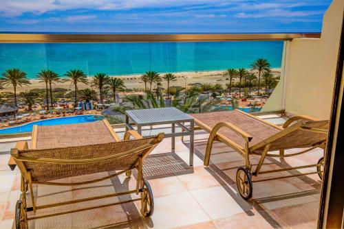 Habitación Individual Superior con vistas al mar del hotel SBH Costa Calma Palace