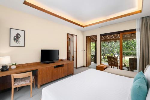 Bungalow Deluxe Jardín - 1 cama extragrande del hotel Saii Phi Phi Island Village. Foto 3