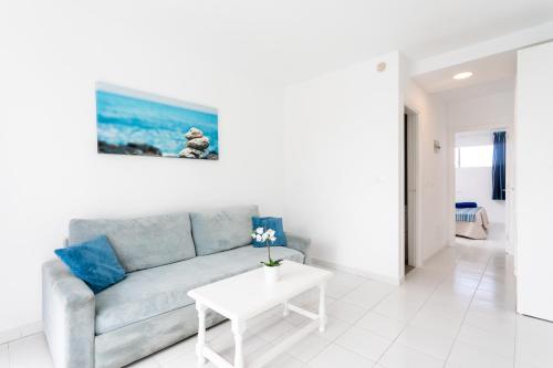 Apartamento Vista Mar 1 habitación 2 Camas individuales del hotel Globales Costa Tropical. Foto 3