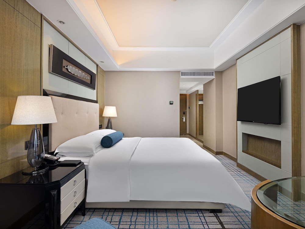 HABITACIÓN SUPERIOR, 1 Cama King Size del hotel Pullman Shanghai Jing An. Foto 2