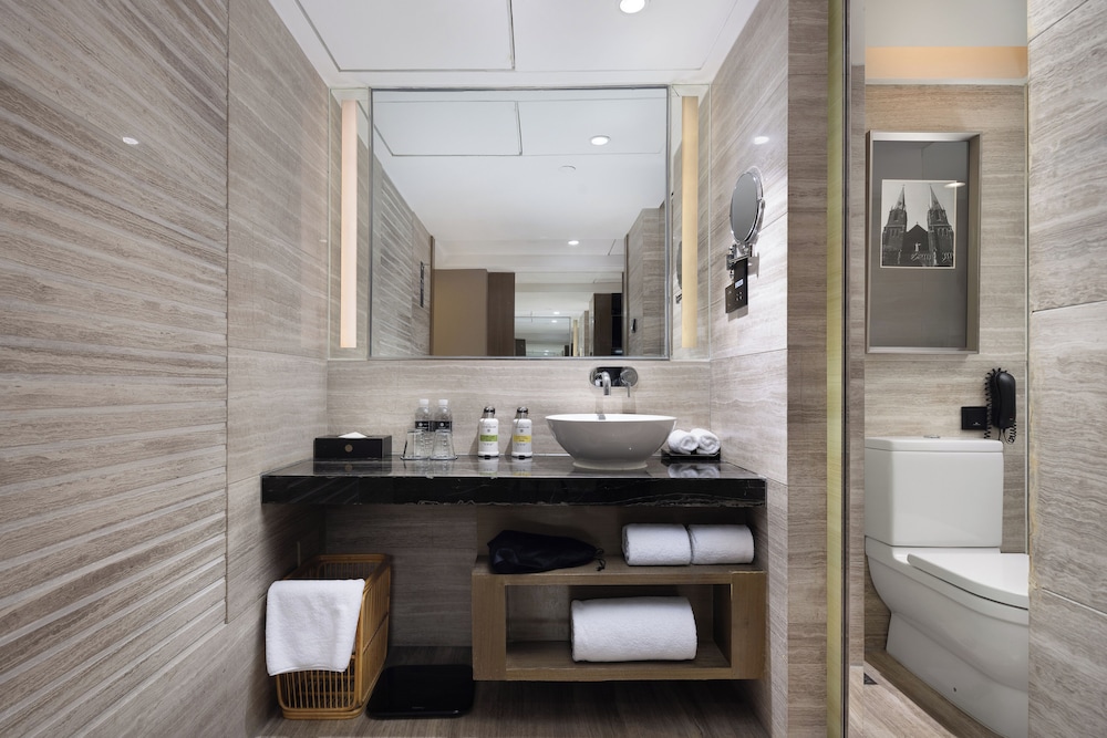 Habitación Ejecutiva con Dos Camas Individuales del hotel Pullman Shanghai Jing An. Foto 6