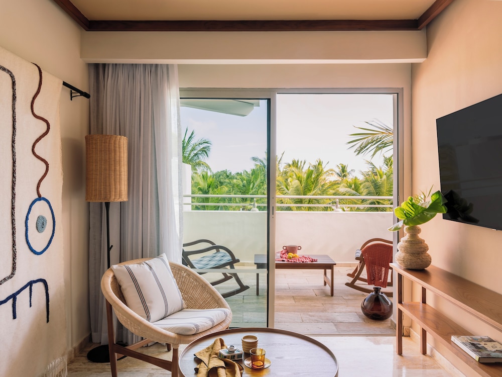 Zel Suite Vista jardín del hotel Zel Punta Cana–All Suites. Foto 3