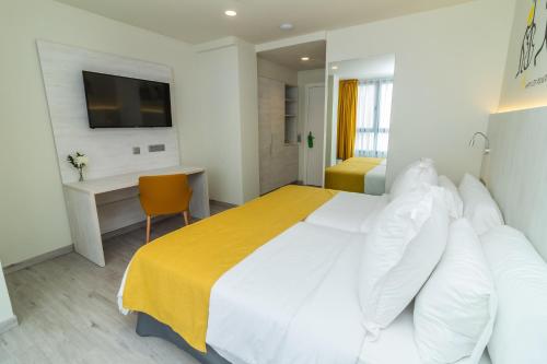 Habitación doble 2 Camas individuales del hotel URBANSEA Atlanta. Foto 3