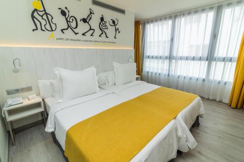 Habitación doble 2 Camas individuales del hotel URBANSEA Atlanta. Foto 2